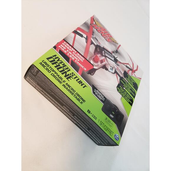 NEW Air Hogs Hyper Stunt Drone Unstoppable Micro RC Toy 8+ Set NRFB NIB Gift - Picture 2 of 5